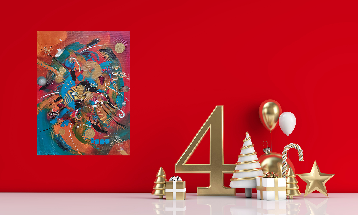 Golden Qabiil Original Artwork