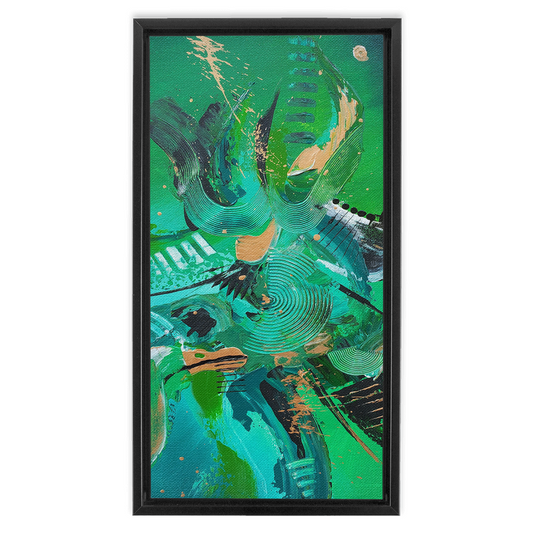 Emerald Framed Canvas Wraps