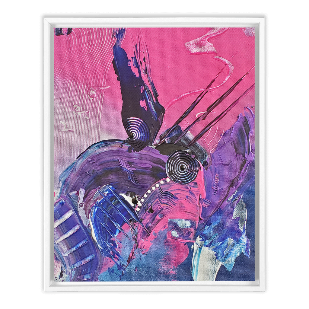 Purple Haze Framed Canvas Wraps