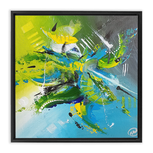 Hutan Hujan Framed Canvas Wraps