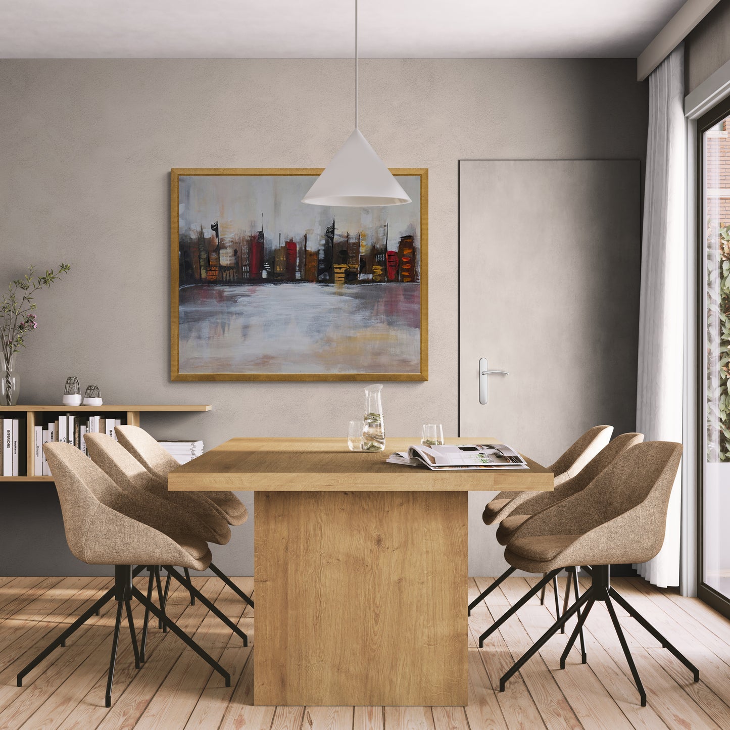City Scape Nuance Original Artwork