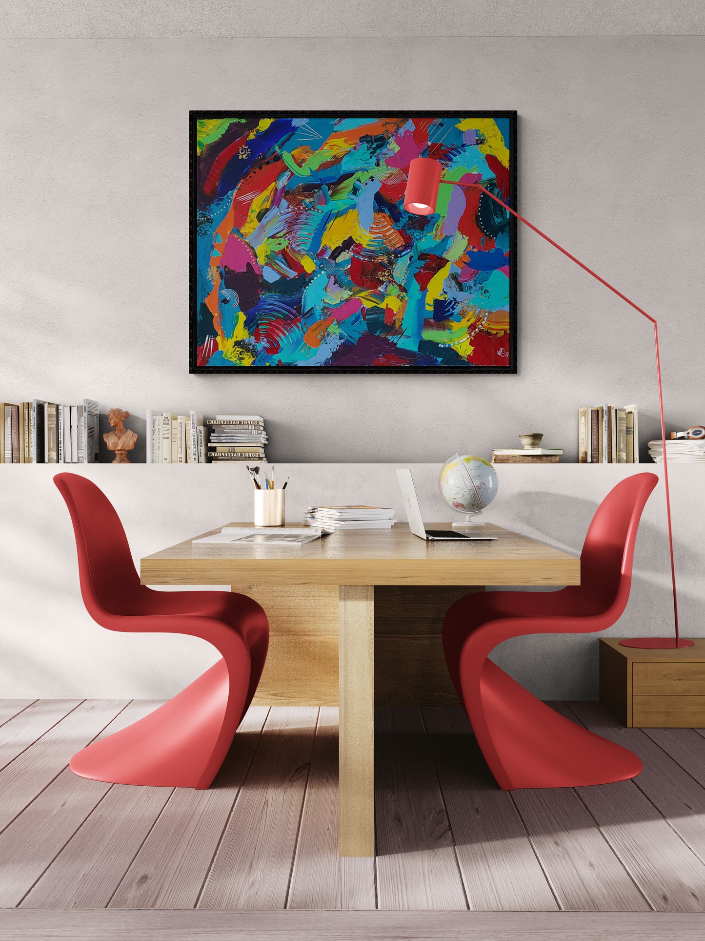 Vivid Symphony Original Artwork