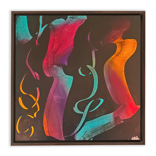 A-Centric Teach Framed Canvas Wraps