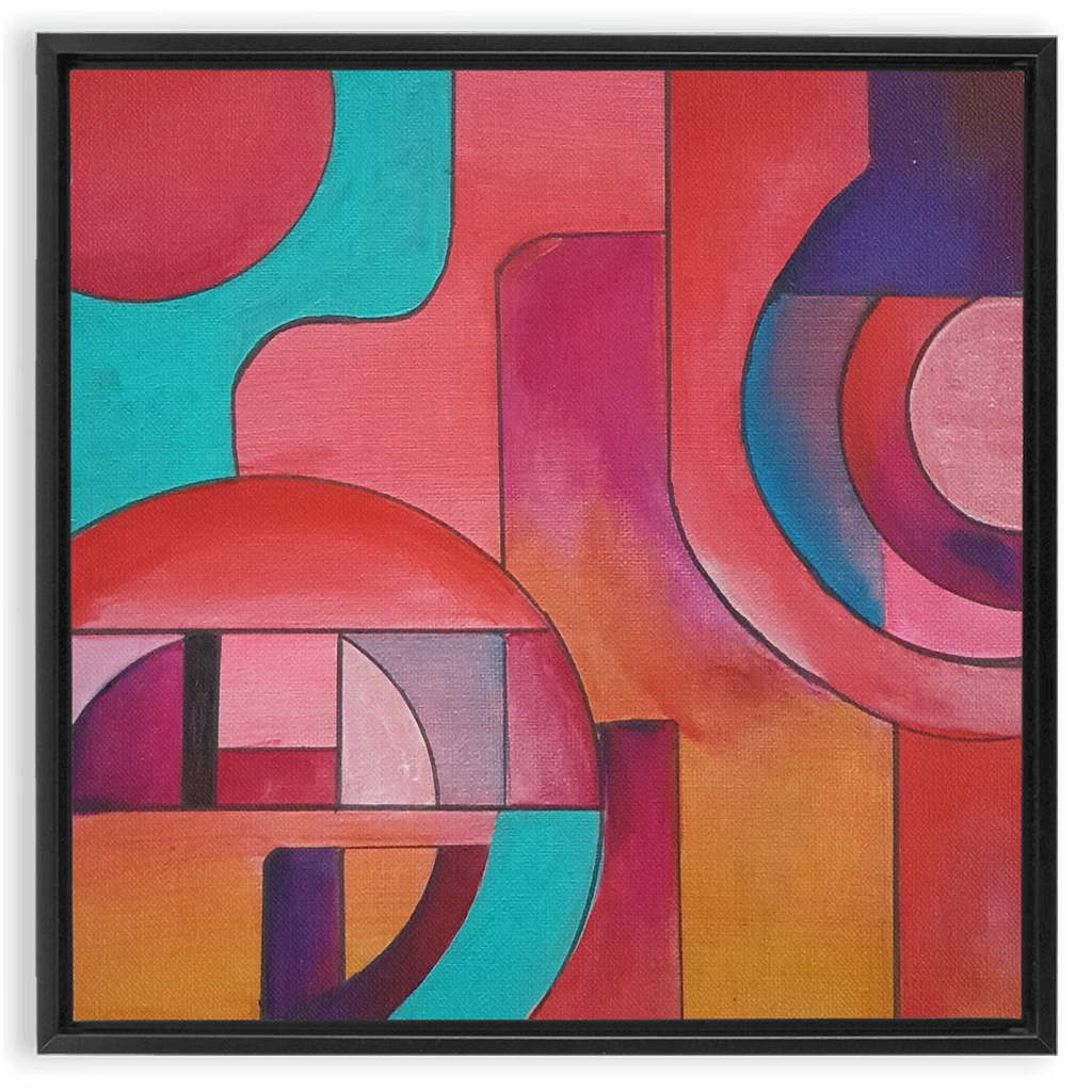 SheWins Framed Canvas Wraps