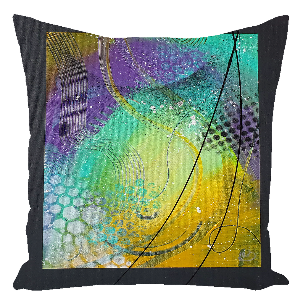 Purple Reign Throw Pillows