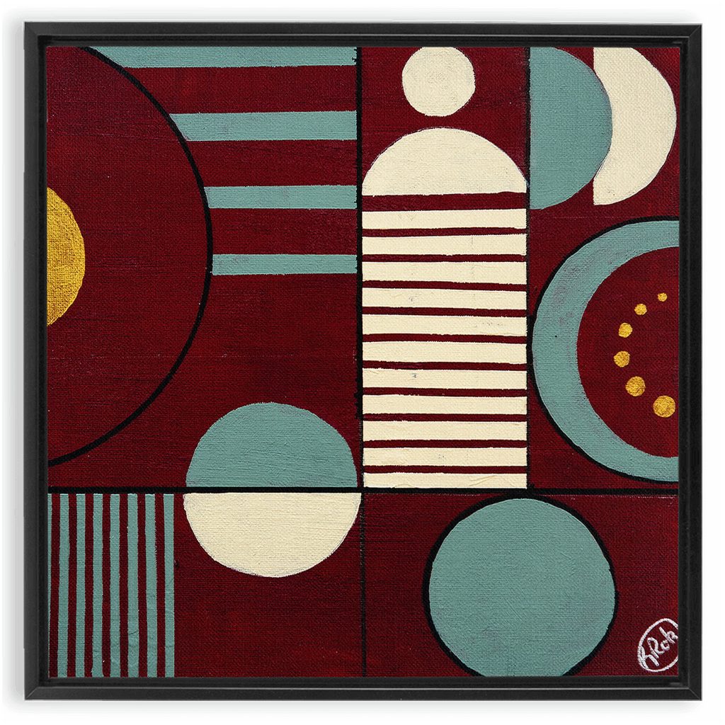 GeoS1a Framed Canvas Wraps