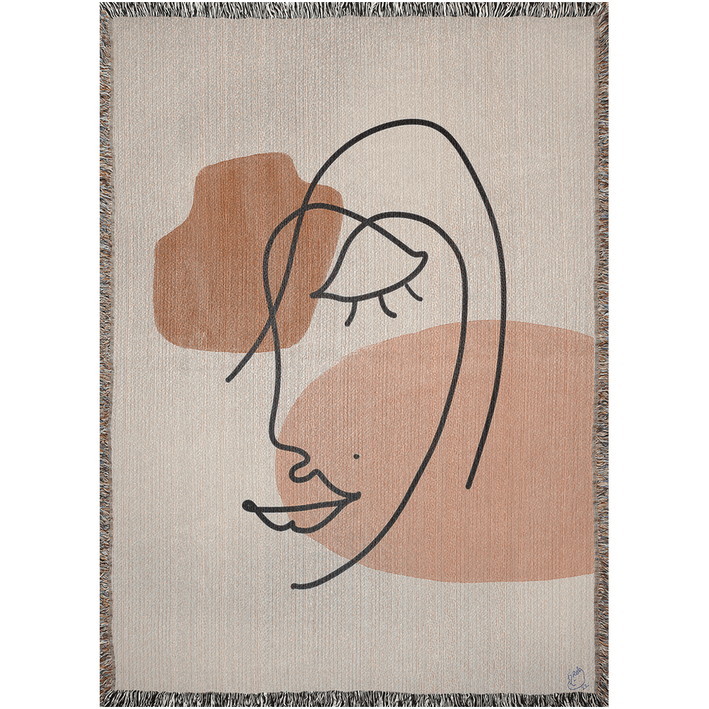 Boho v2 Woven Blankets