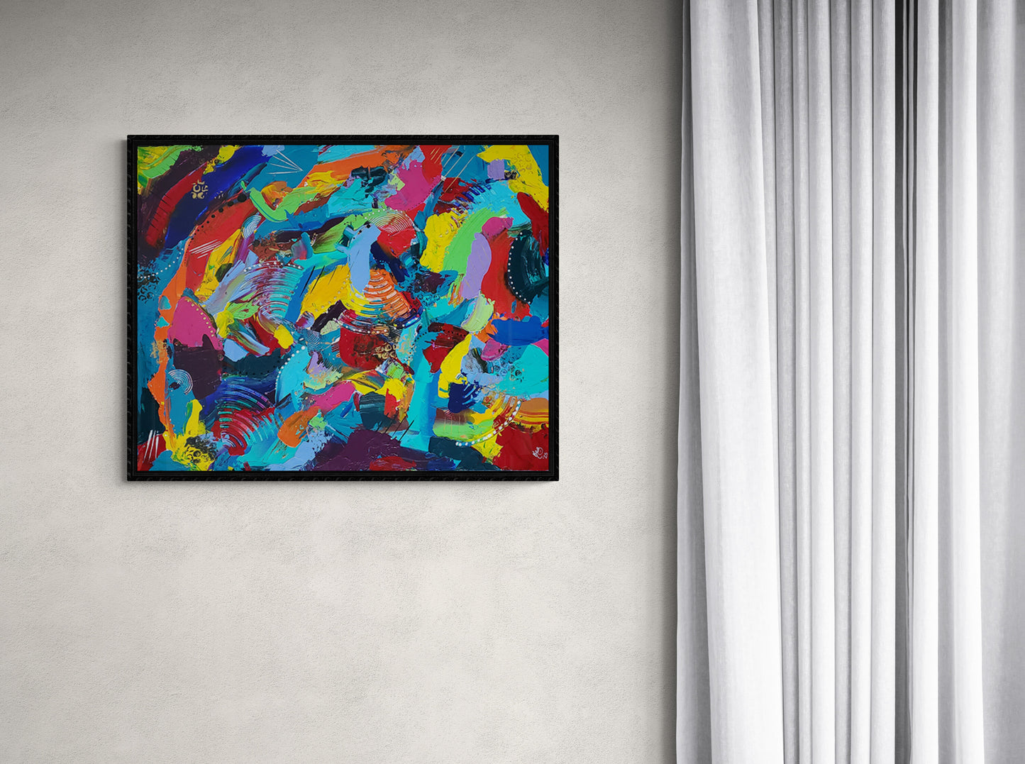 Vivid Symphony Original Artwork