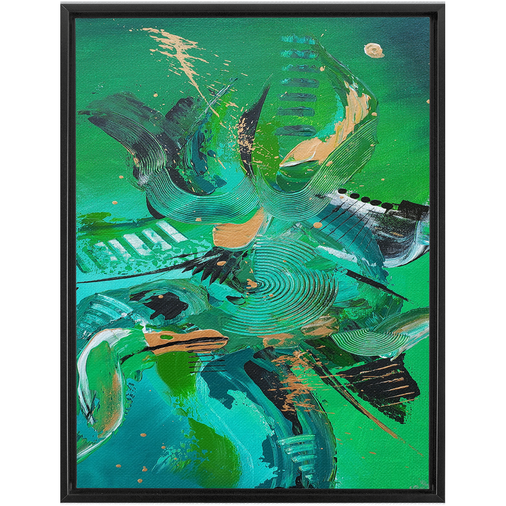 Emerald Framed Canvas Wraps