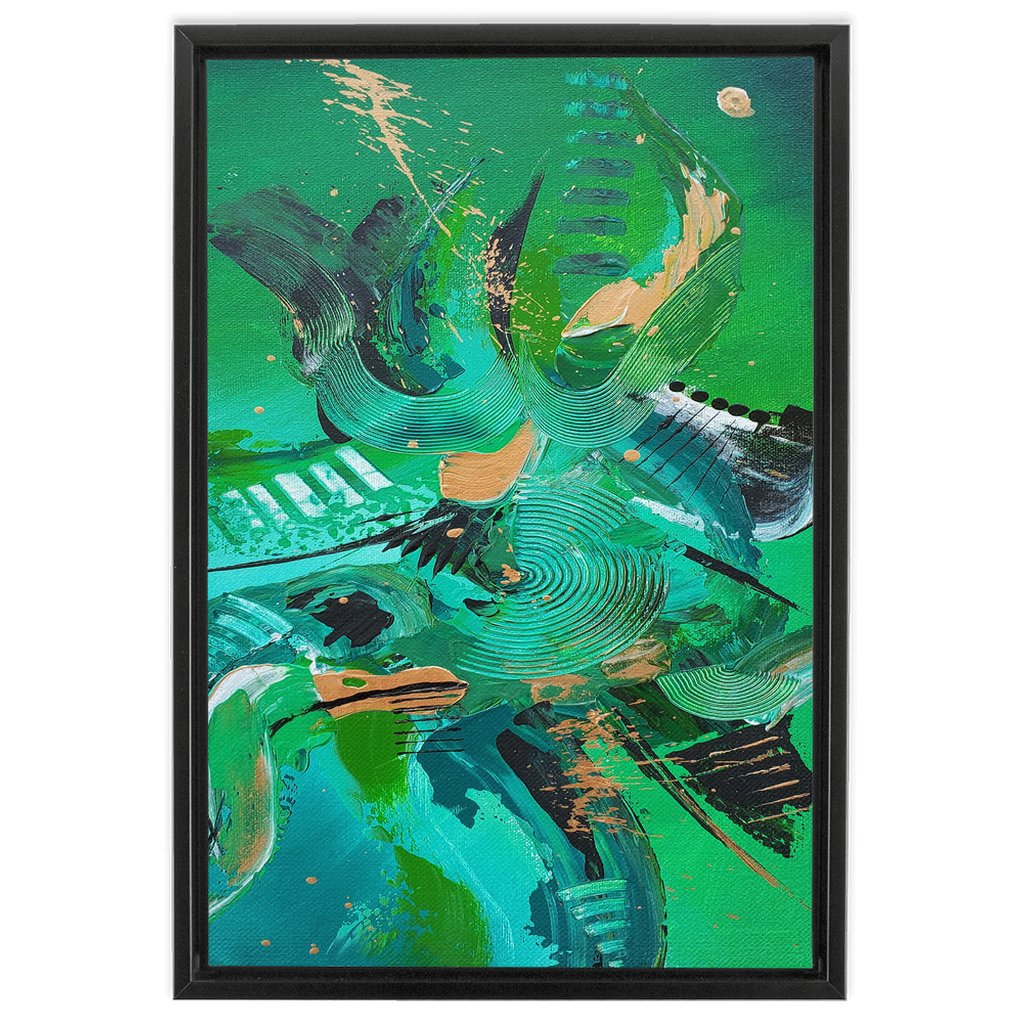 Emerald Framed Canvas Wraps