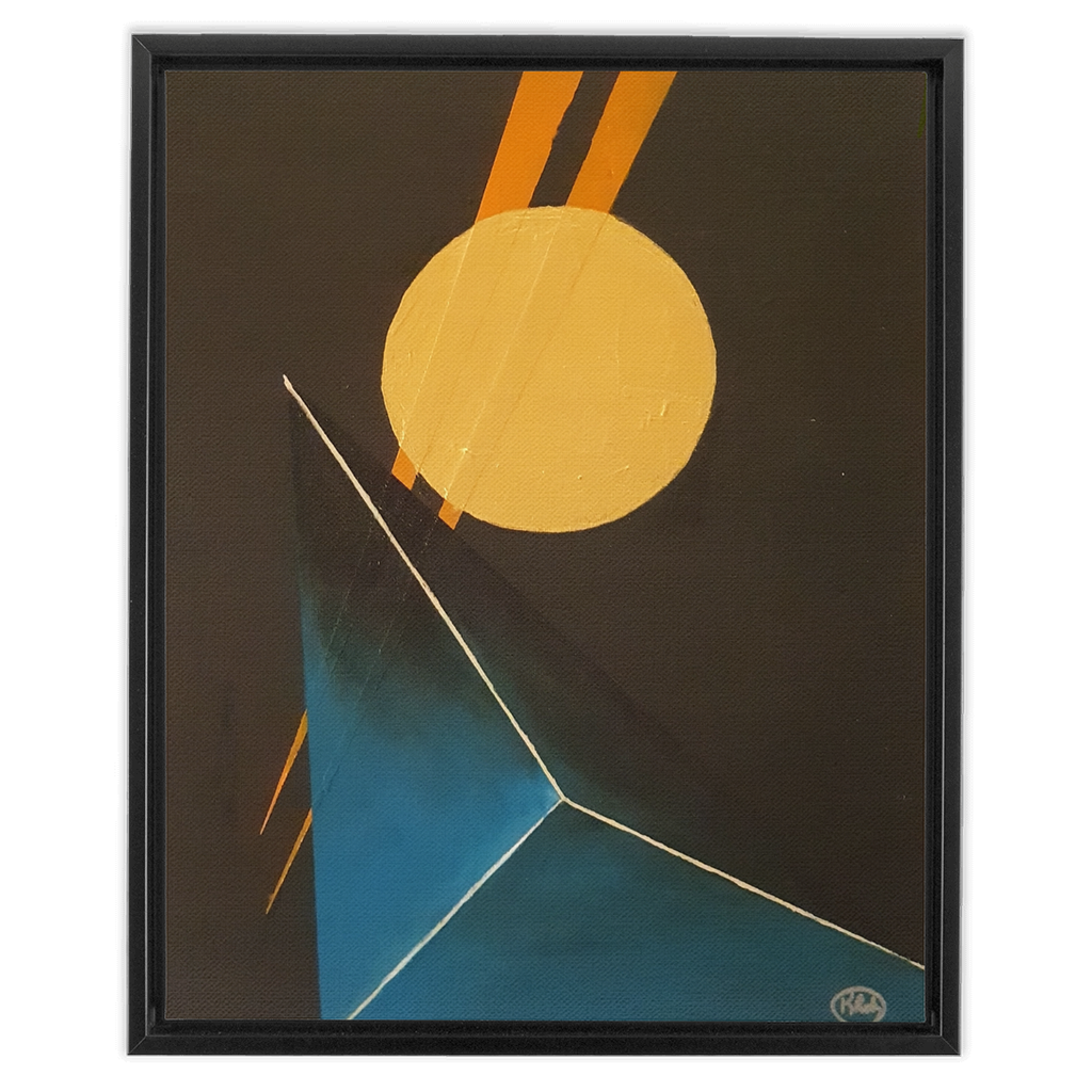geoSpec1 Framed Canvas Wraps
