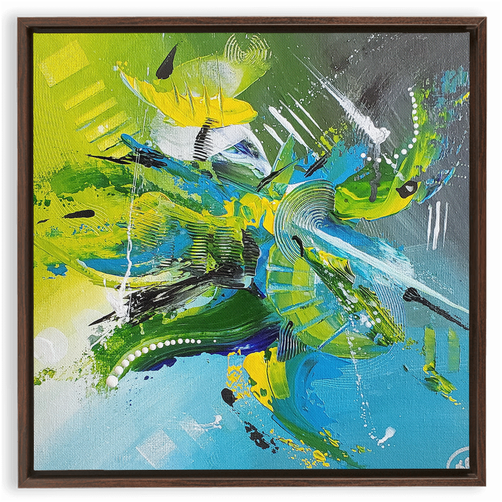 Hutan Hujan Framed Canvas Wraps