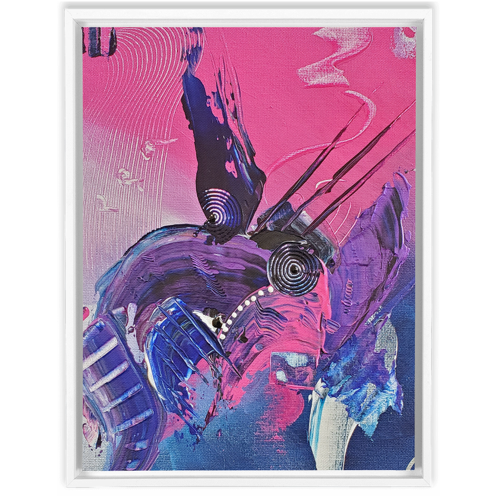 Purple Haze Framed Canvas Wraps