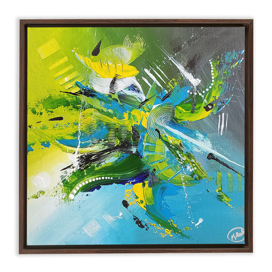 Hutan Hujan Framed Canvas Wraps