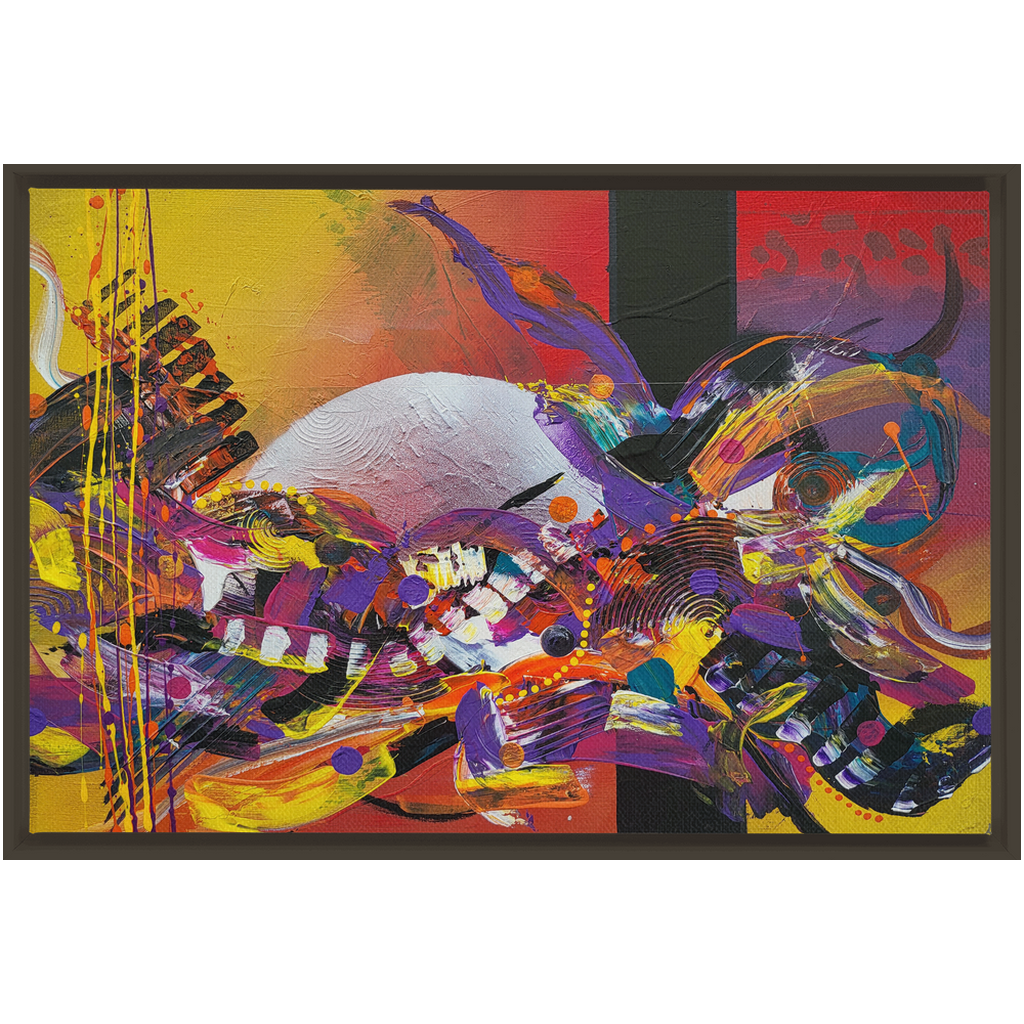 Caribbean Carnival Framed Canvas Wraps