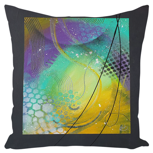 Purple Reign Throw Pillows