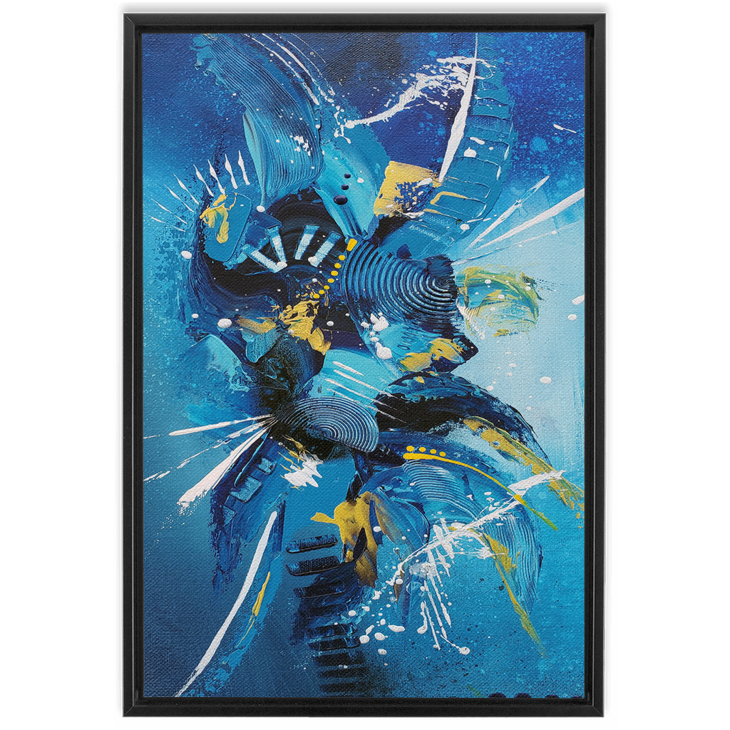 Lagoon Framed Canvas Wraps