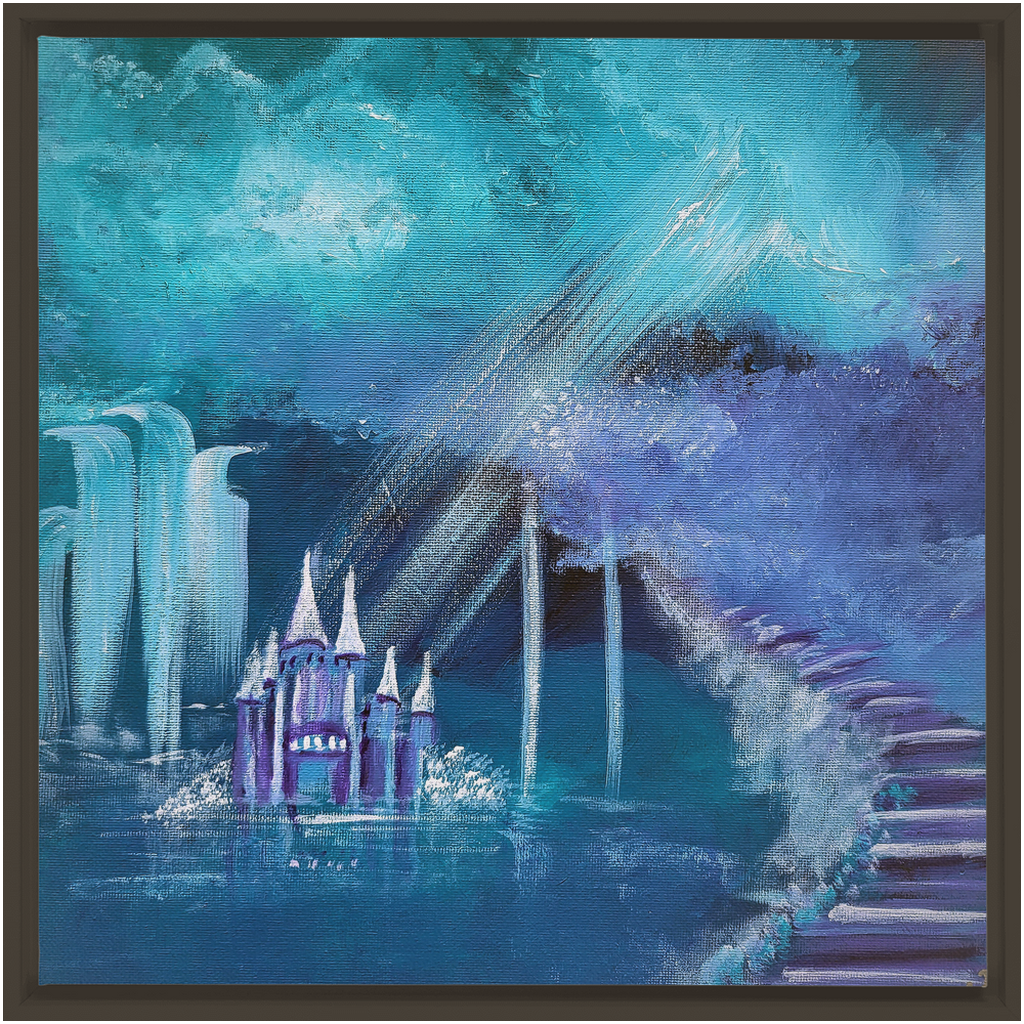Imagination Framed Canvas Wraps