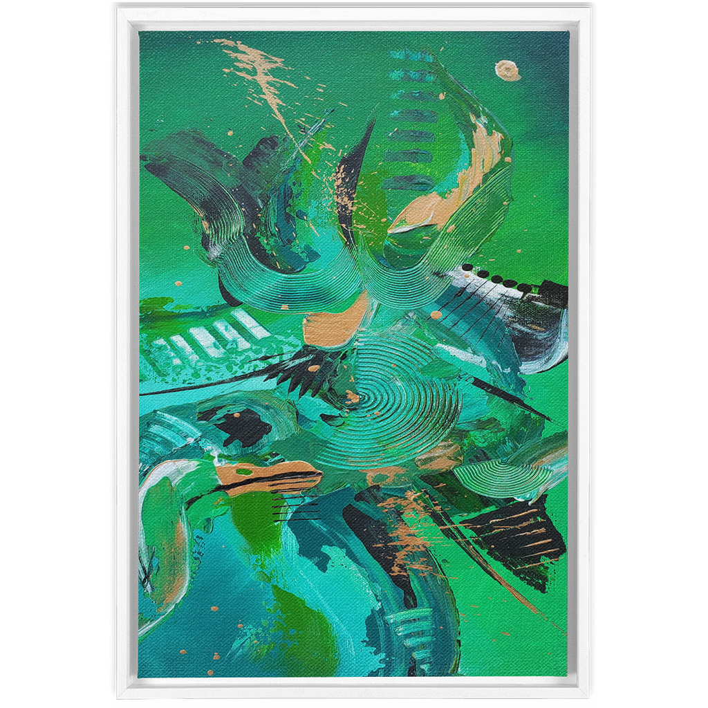 Emerald Framed Canvas Wraps