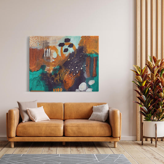 IntuitiveHues Collection #17 LARGE  Canvas Wraps