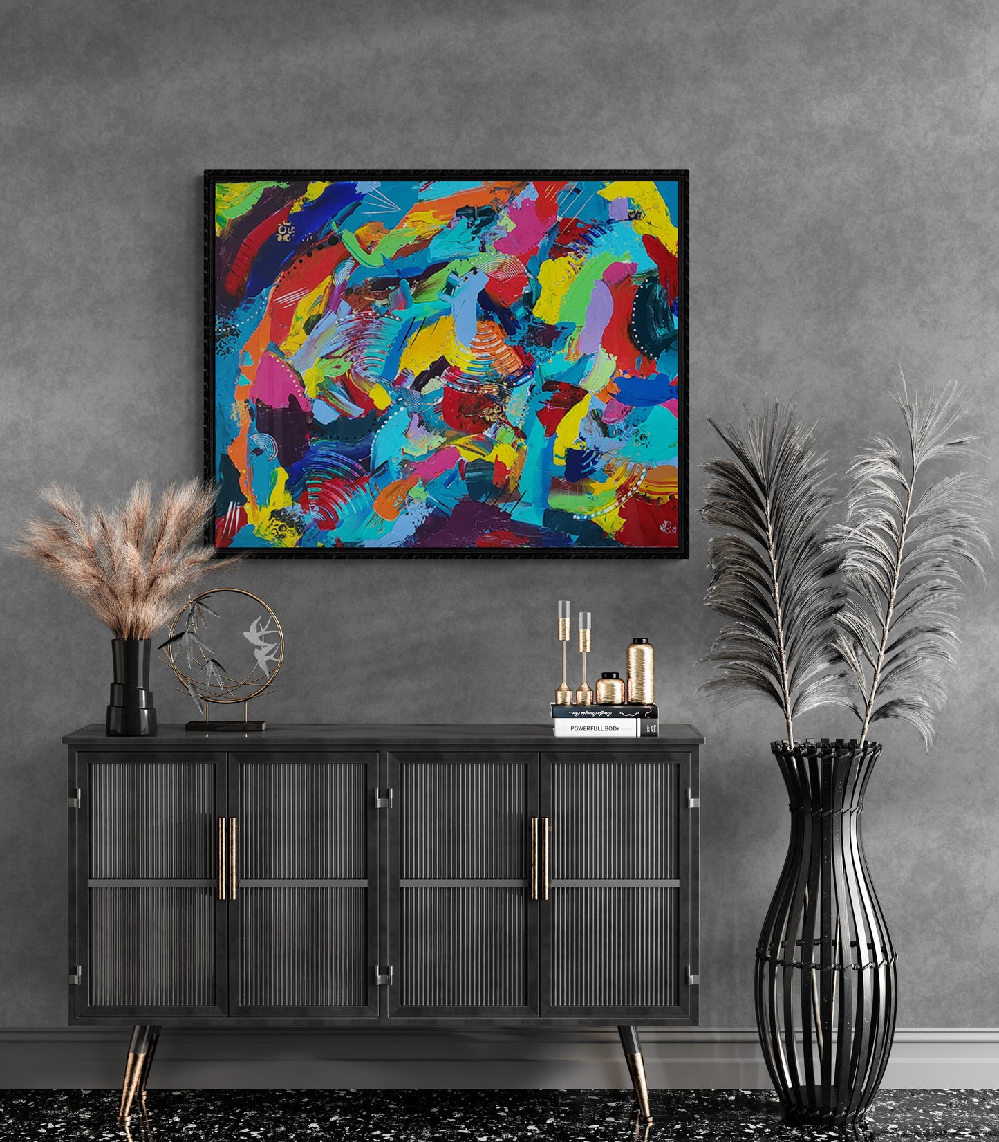 Vivid Symphony Original Artwork