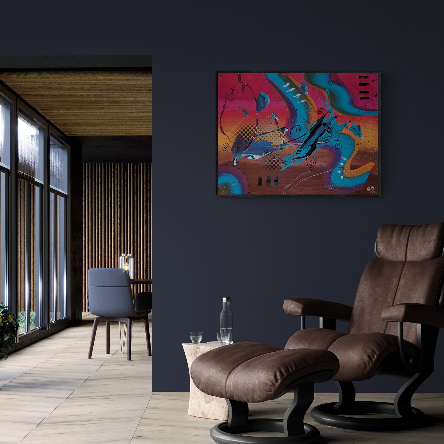 Hypnotic Stream Original Artwork