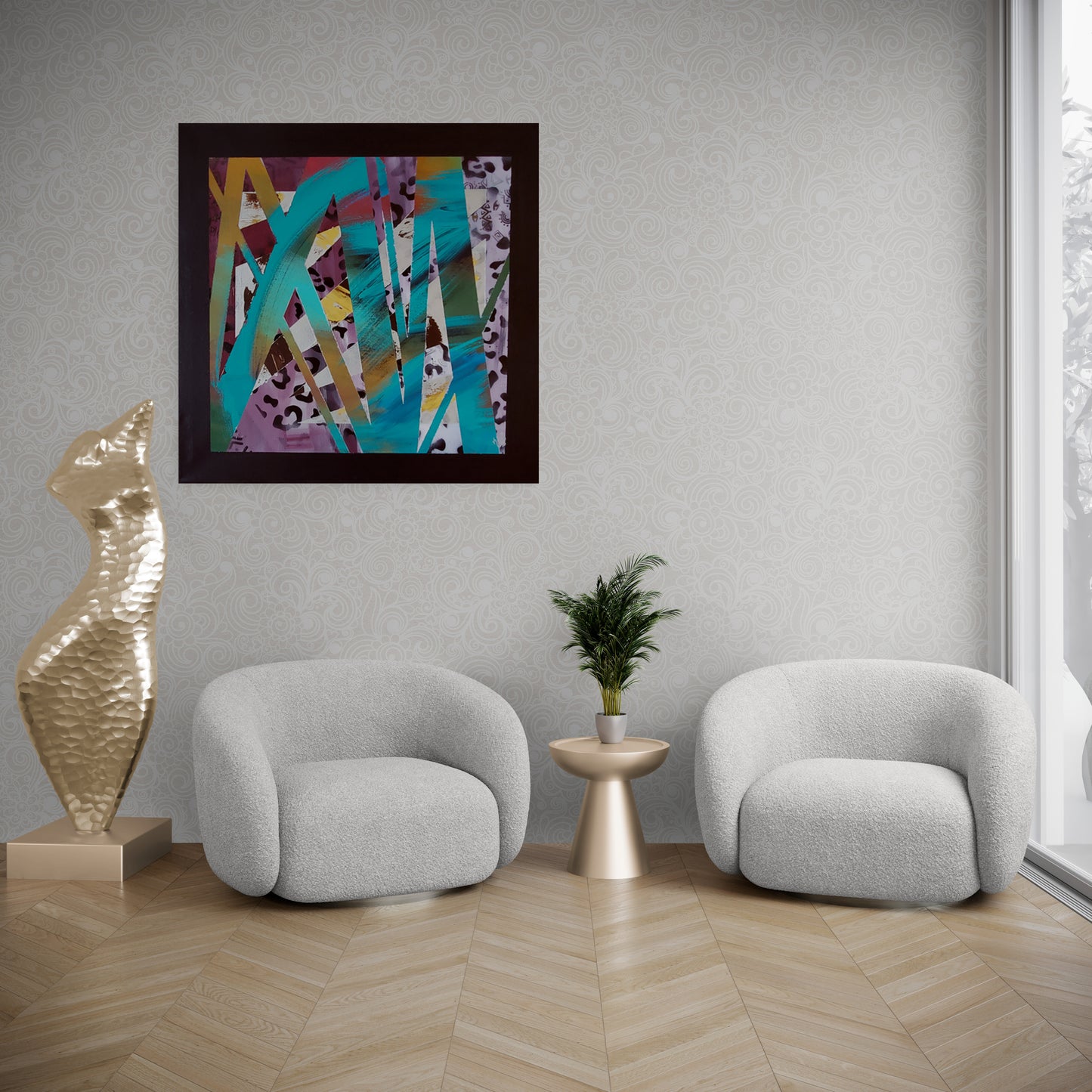 Kaleidoscope Jungle Original Artwork