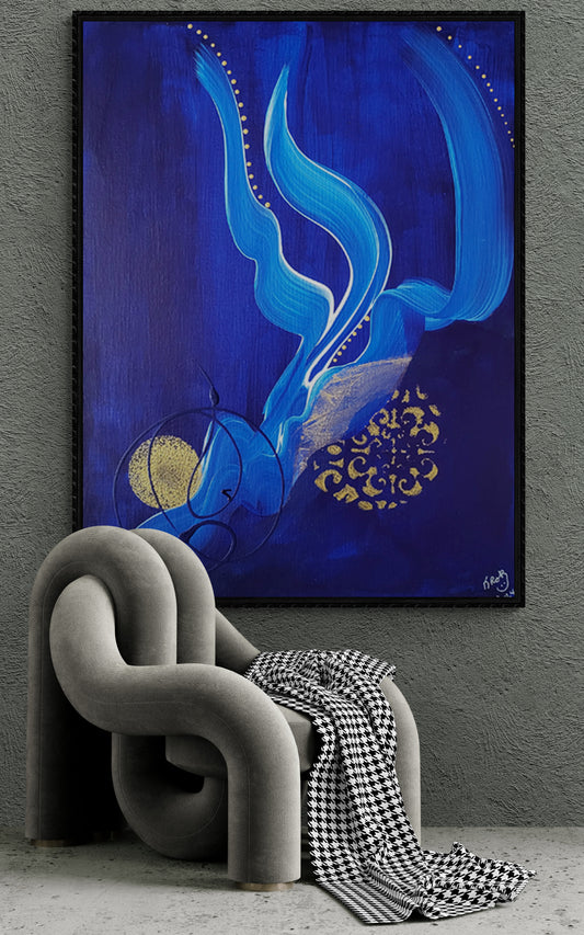 Azure Symphony Original Artwork