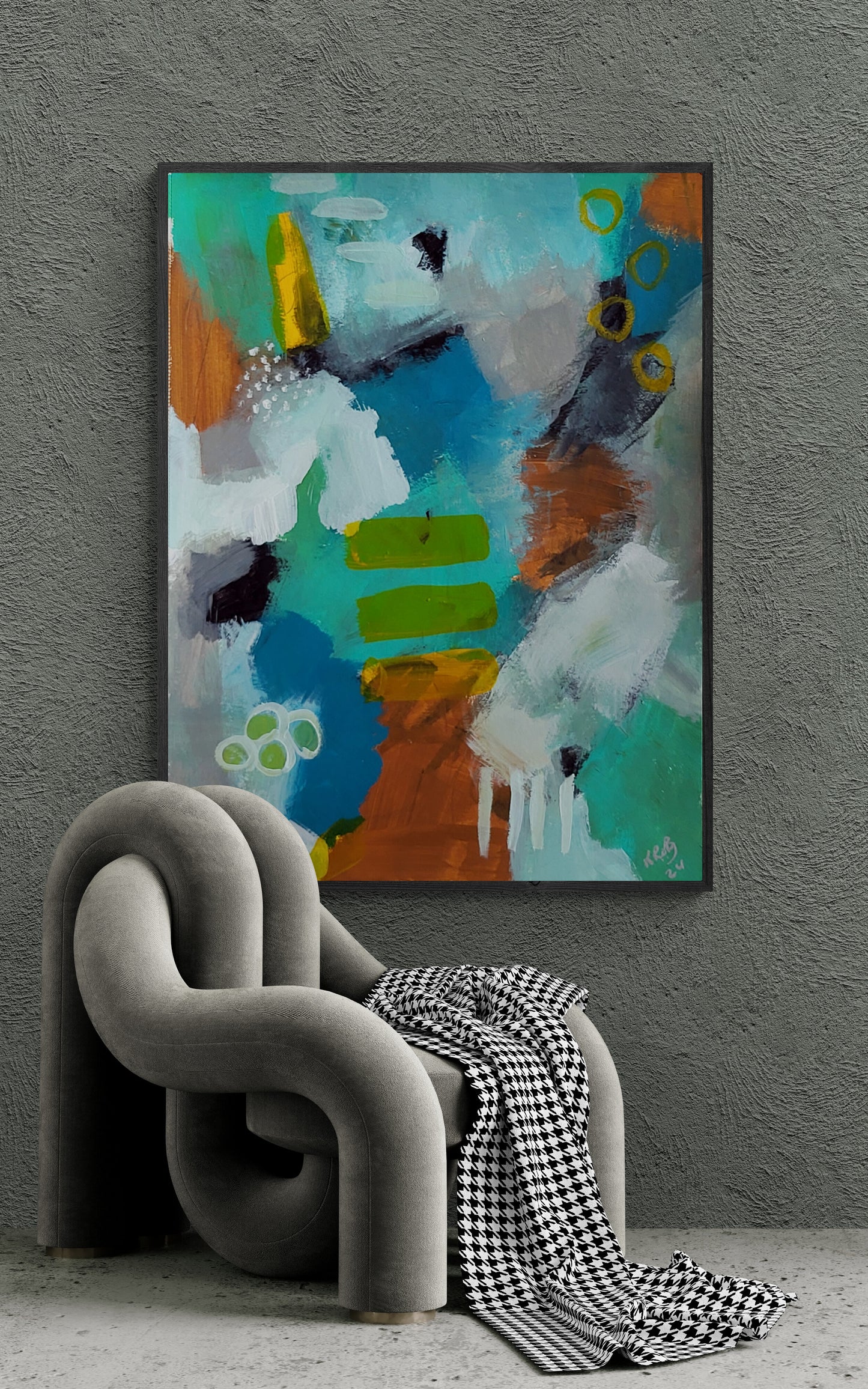 IntuitiveHues Collection #4 Original Artwork