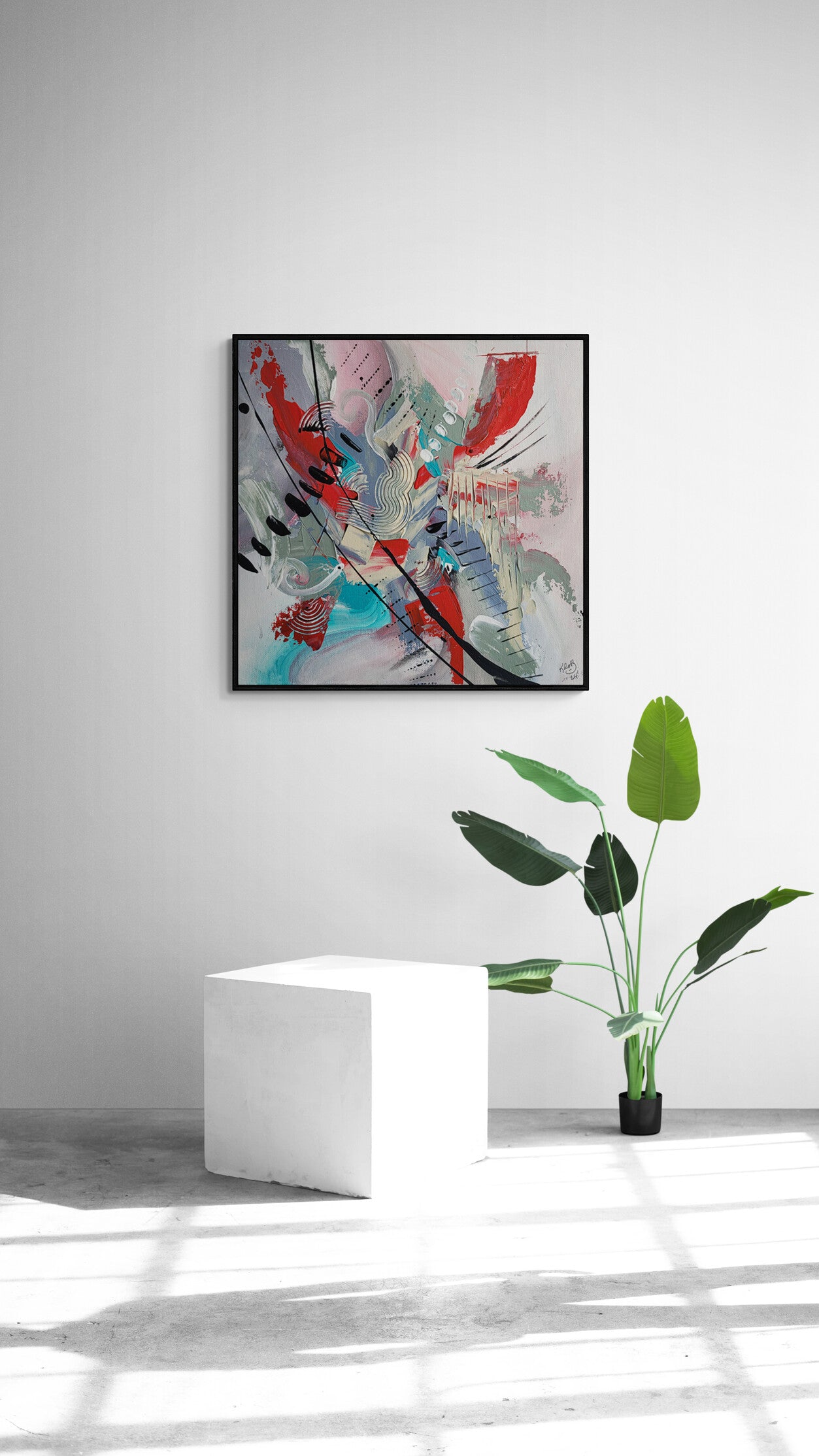 Dynamic Reverberation Original Artwork