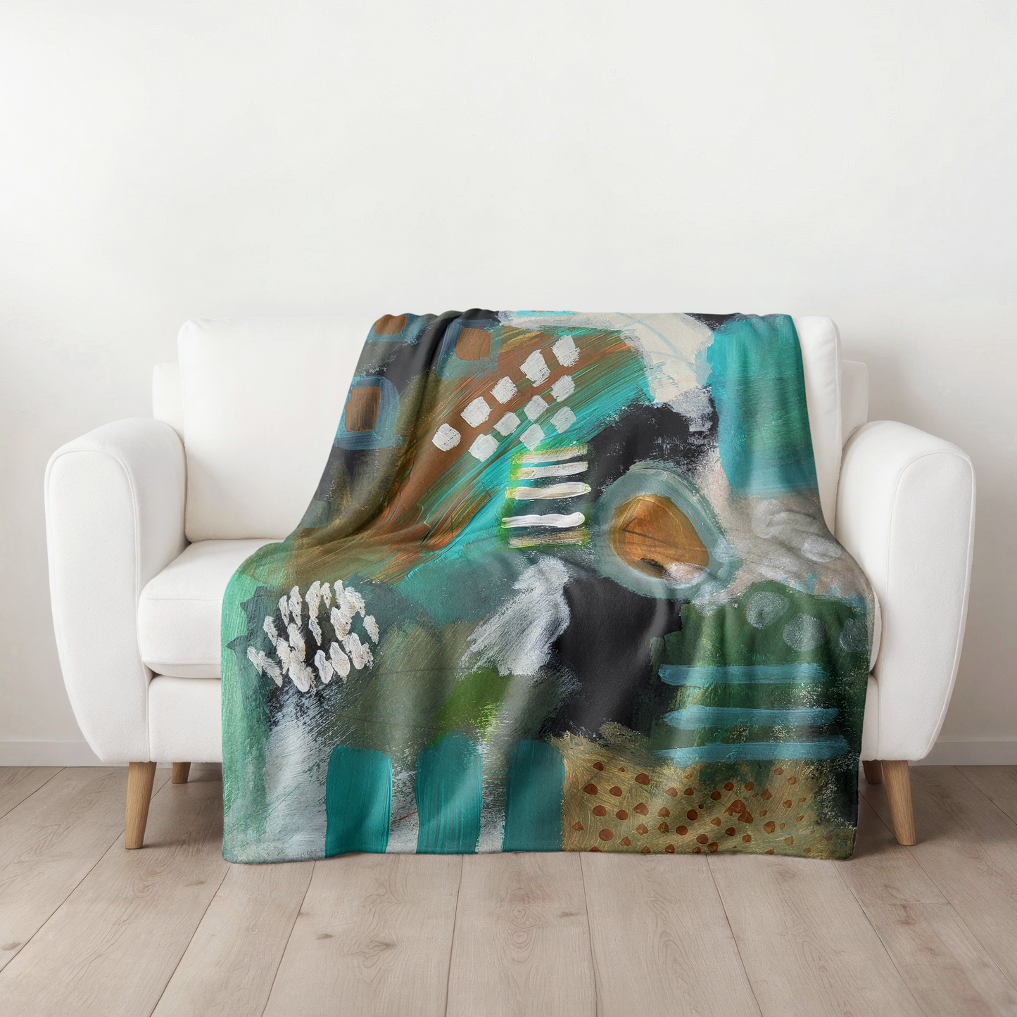 IntuitiveHues Collection #5 Minky Blanket