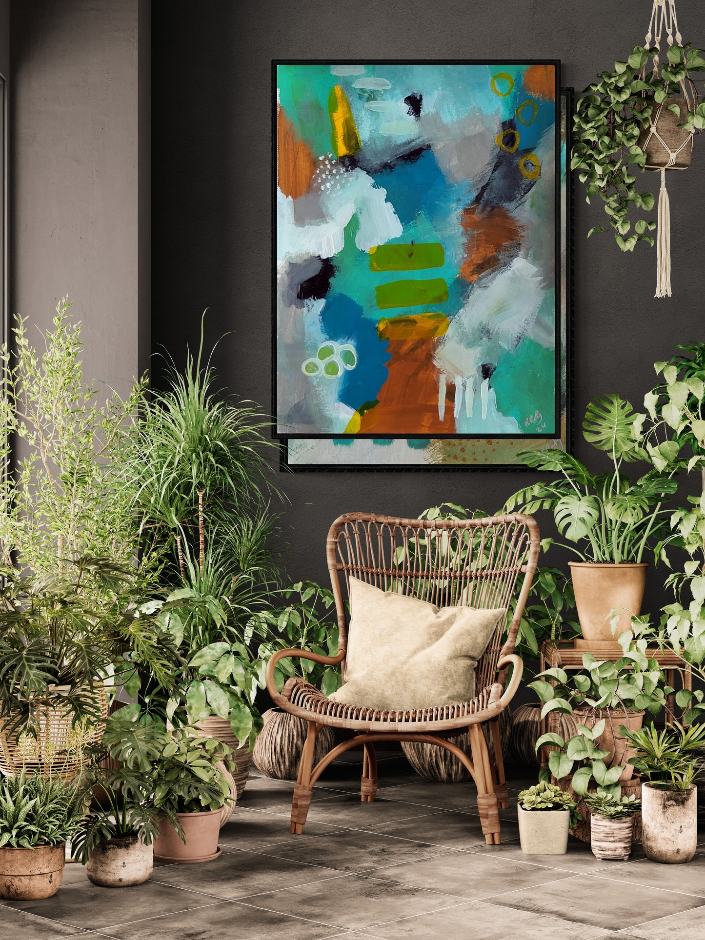 IntuitiveHues Collection #4 Original Artwork