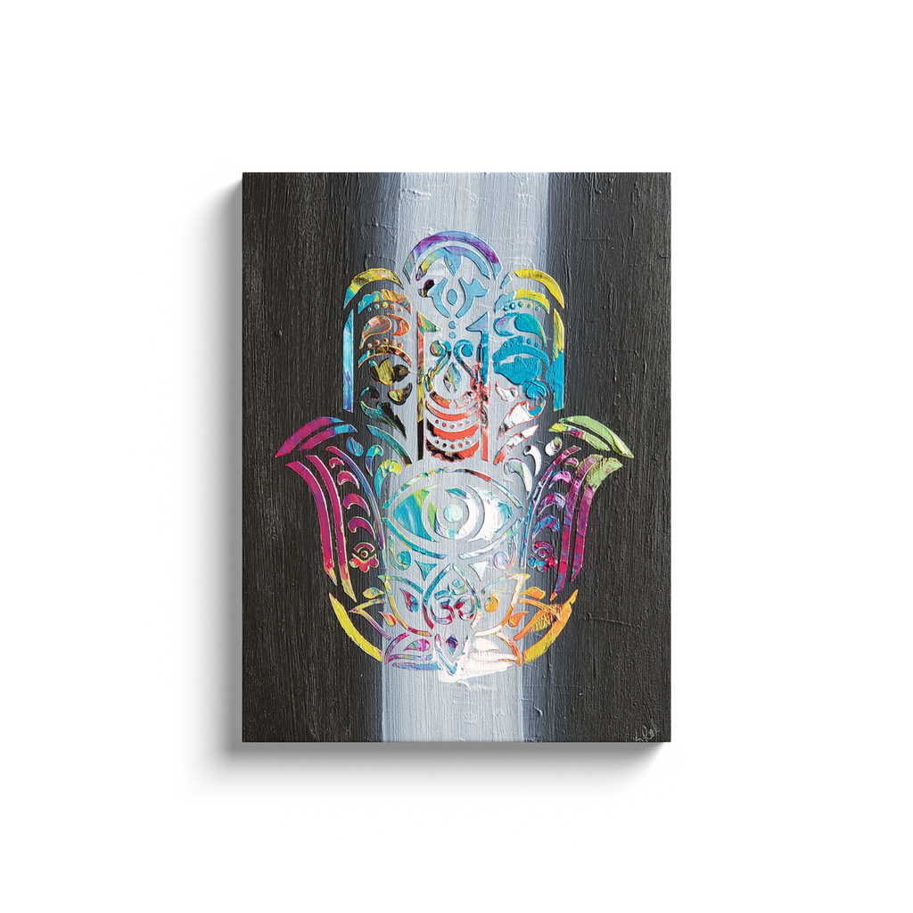 Hamsa I Canvas Wraps