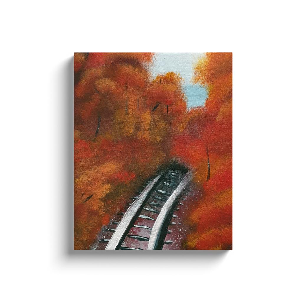 TrackingAutumn Canvas Wraps