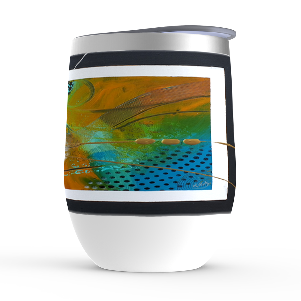 Golden Haze Stemless Wine Tumblers