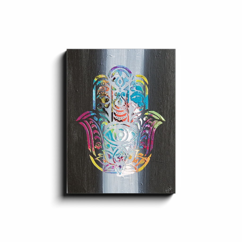 Hamsa I Canvas Wraps