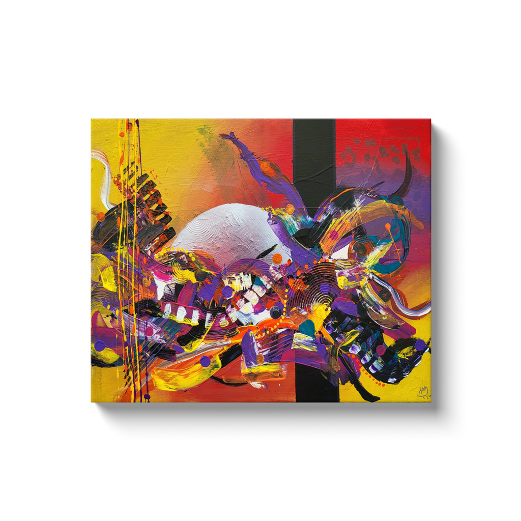 Caribbean Carnival Canvas Wraps