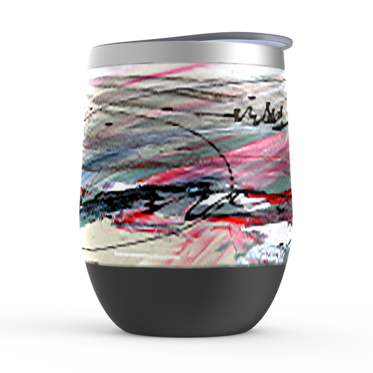 CherriesNCream Stemless Wine Tumblers