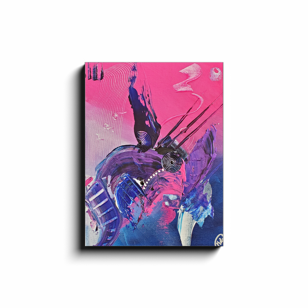 Purple Haze Canvas Wraps