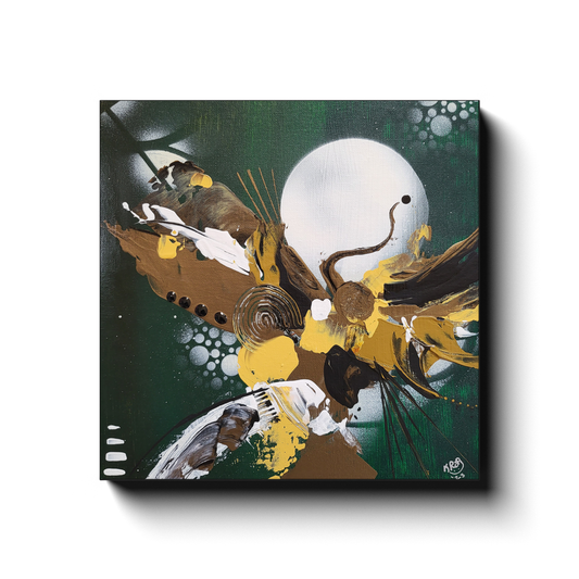 Emerald Blist Canvas Wraps
