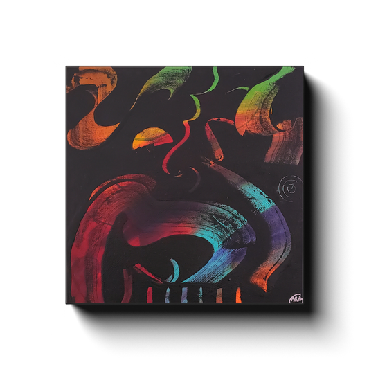 A-Centric Embrace Canvas Wraps