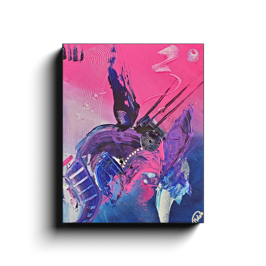 Purple Haze Canvas Wraps