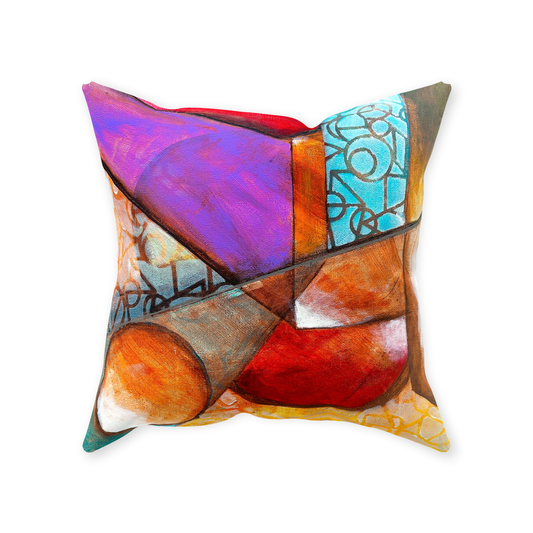 Disintangled  Throw Pillows