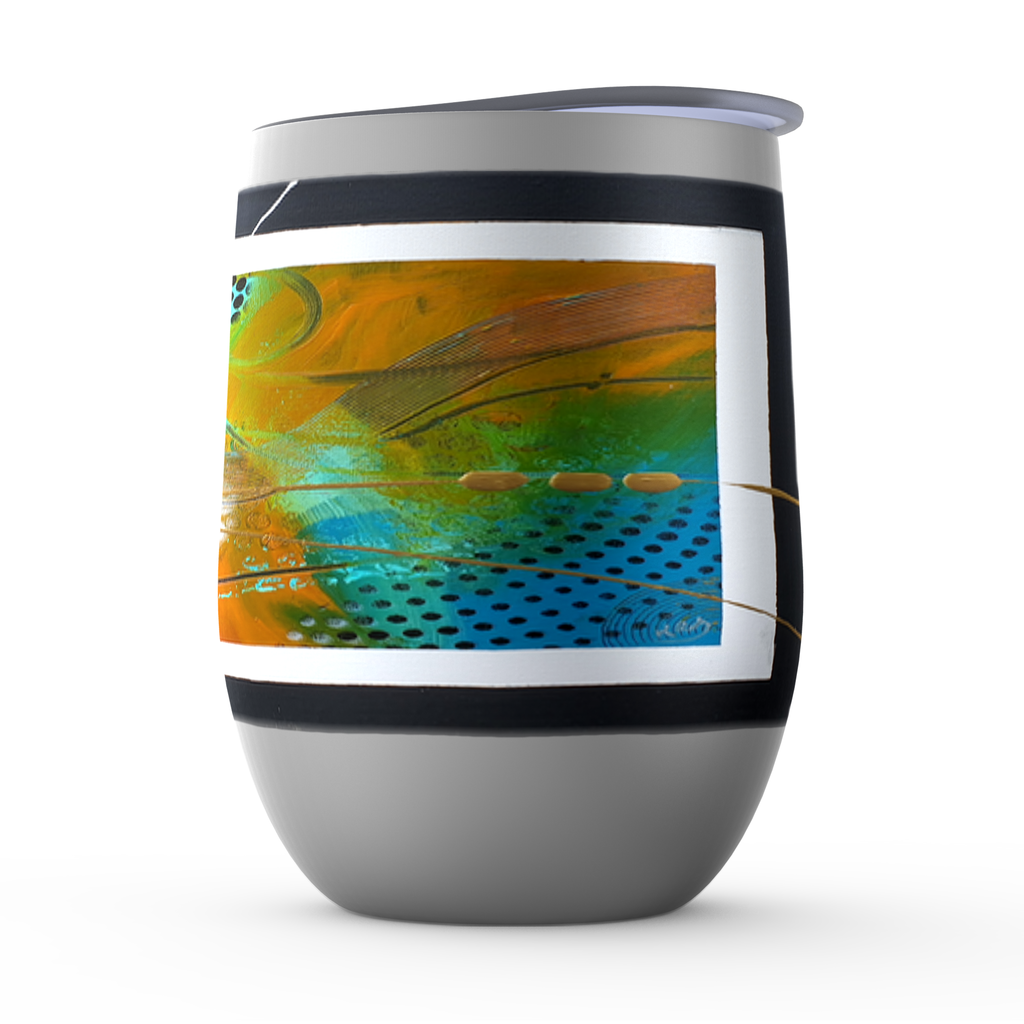 Golden Haze Stemless Wine Tumblers