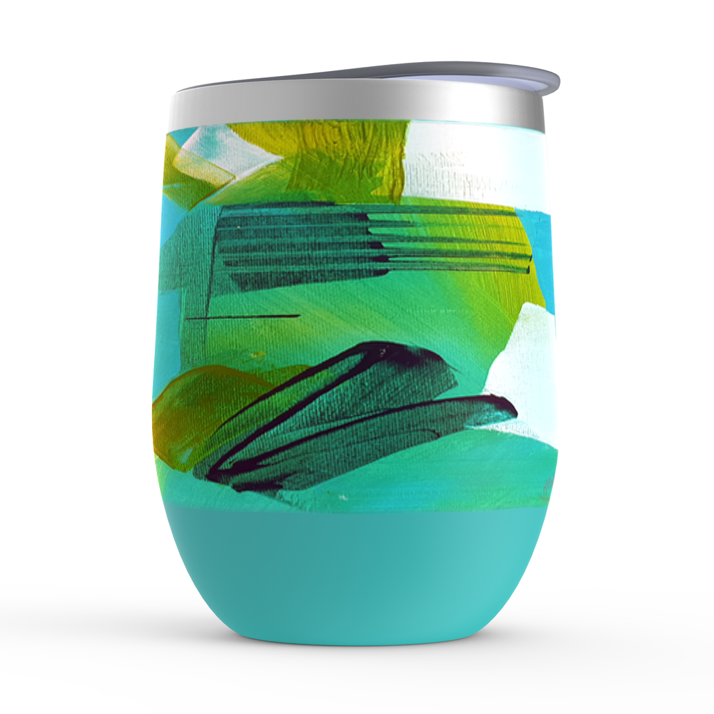 Green Matrix Stemless Wine Tumblers