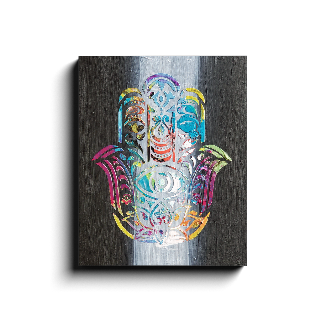 Hamsa I Canvas Wraps