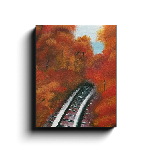 TrackingAutumn Canvas Wraps