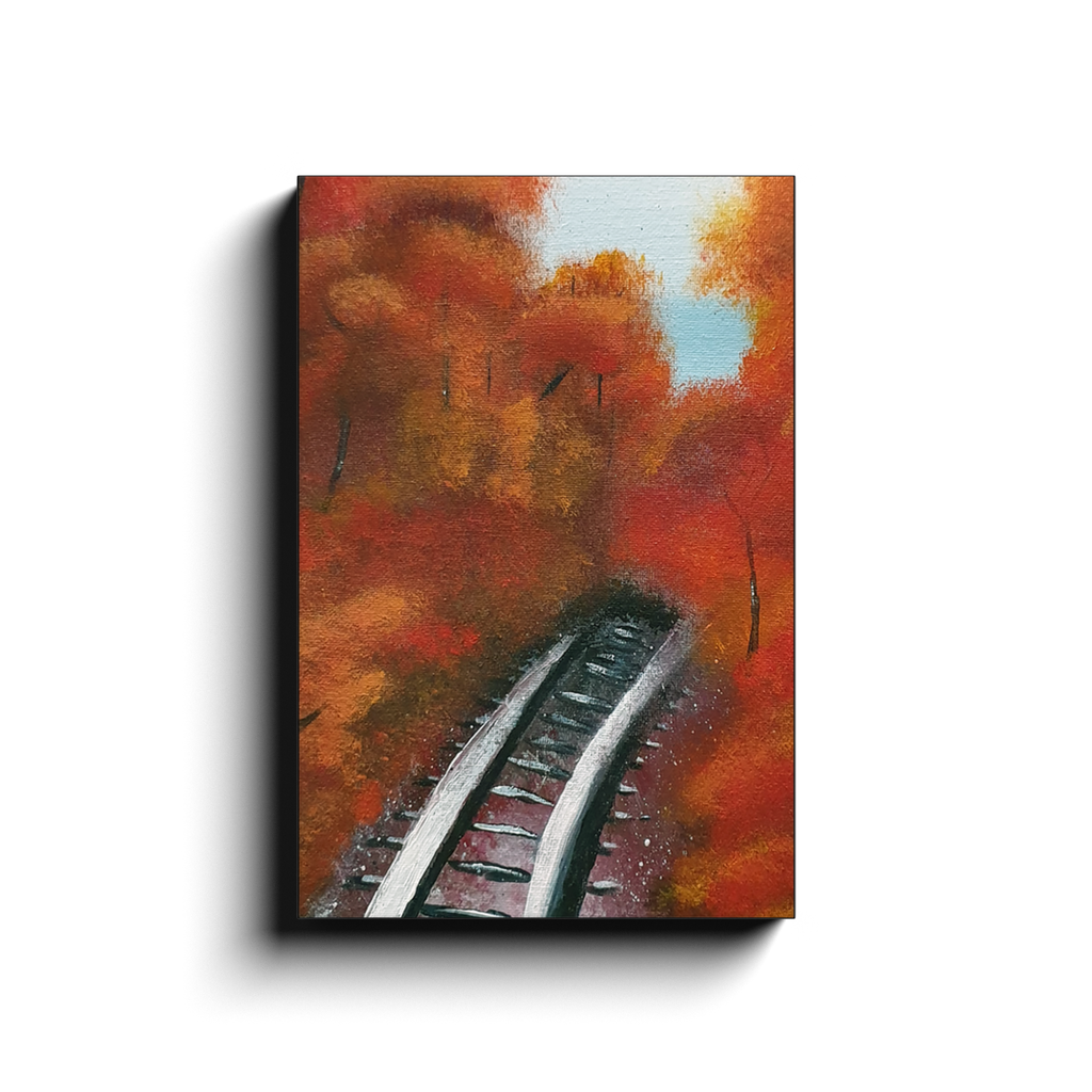 TrackingAutumn Canvas Wraps