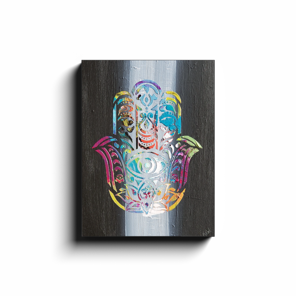 Hamsa I Canvas Wraps