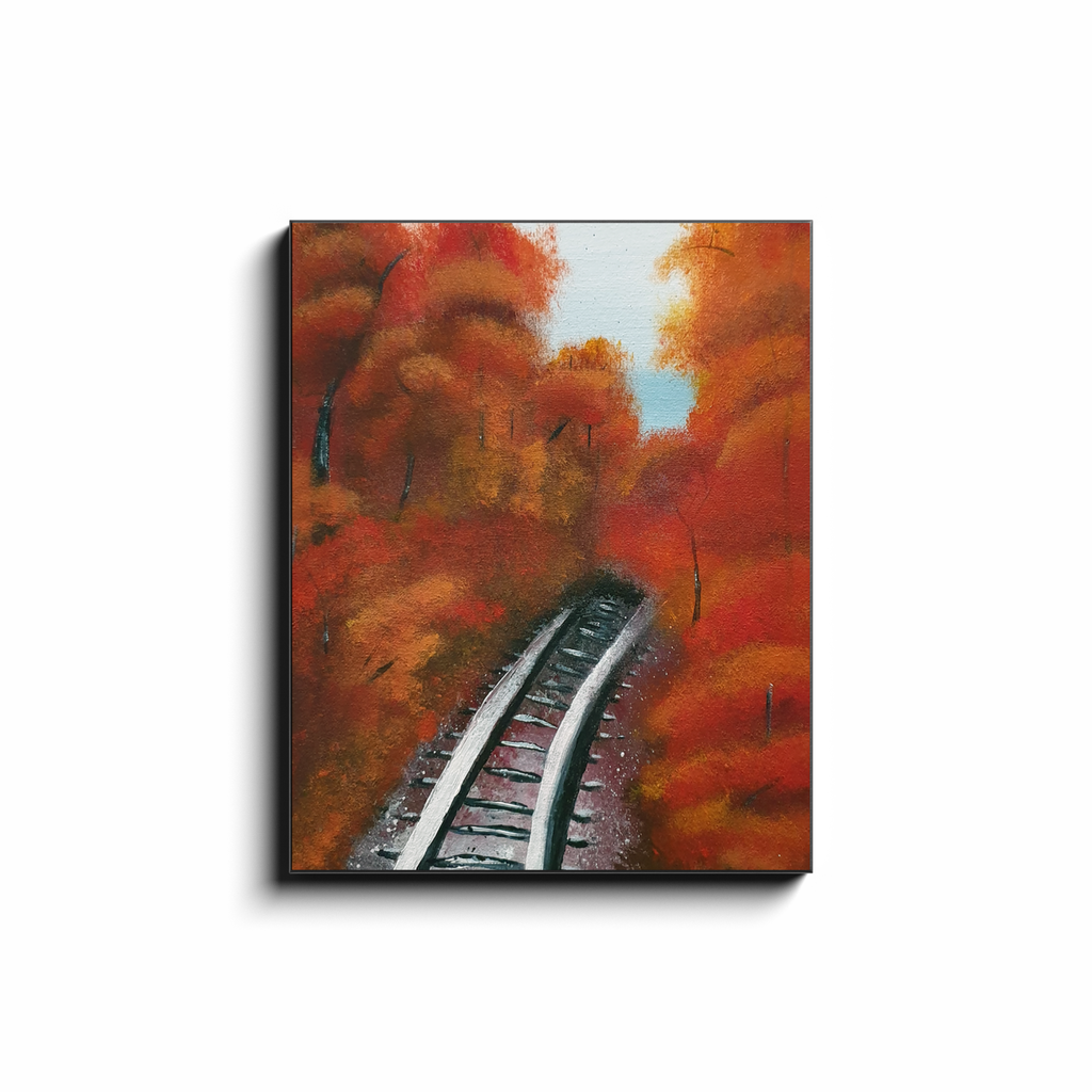 TrackingAutumn Canvas Wraps